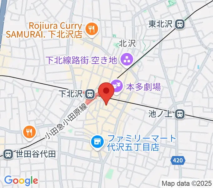 LANDRUTH ランドルースの地図