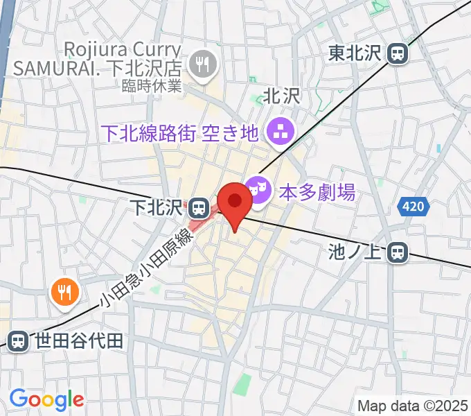 LANDRUTH ランドルースの地図