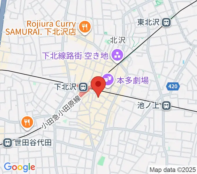 LANDRUTH ランドルースの地図