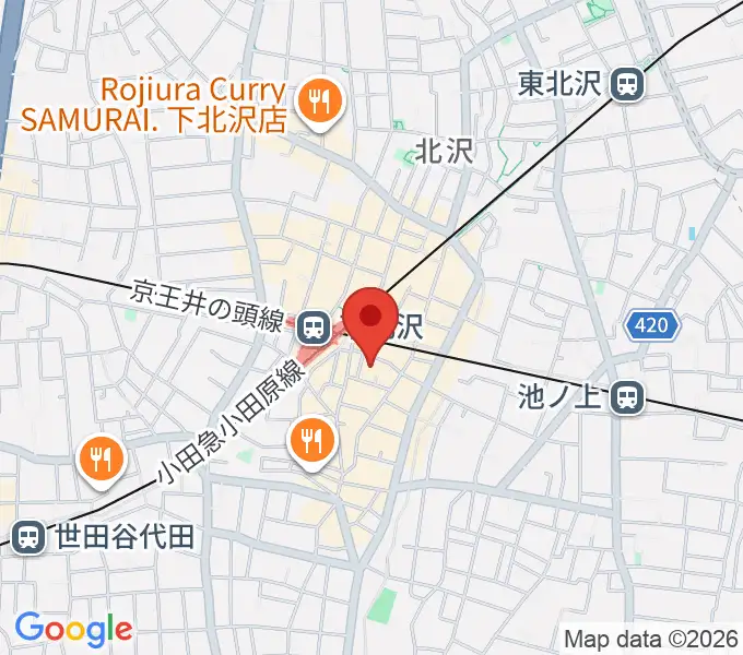 LANDRUTH ランドルースの地図