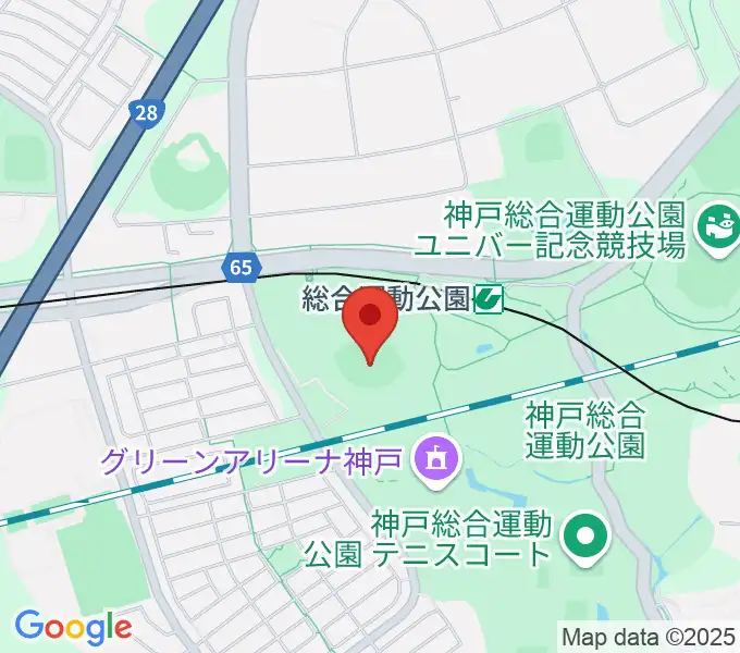 ほっともっとフィールド神戸の地図