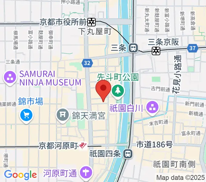 京都T'S studioの地図