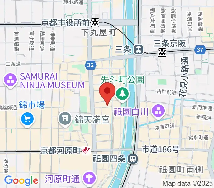 京都T'S studioの地図