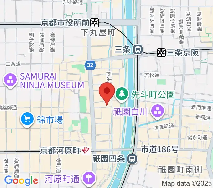 京都T'S studioの地図
