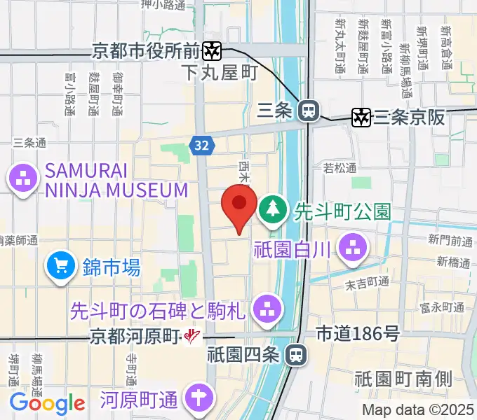 京都T'S studioの地図