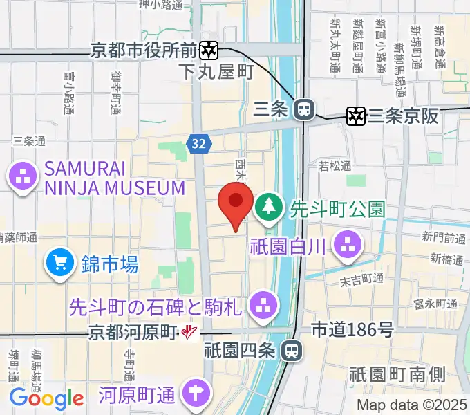 京都T'S studioの地図