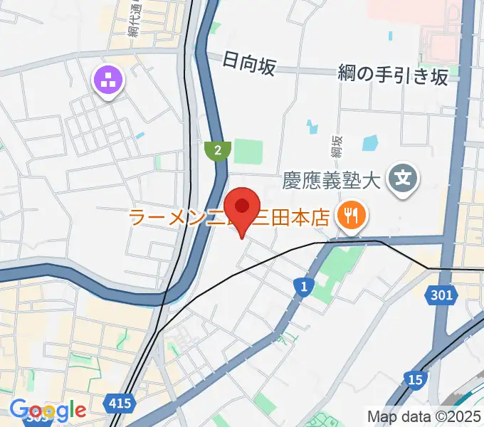白金高輪セレネb2の地図