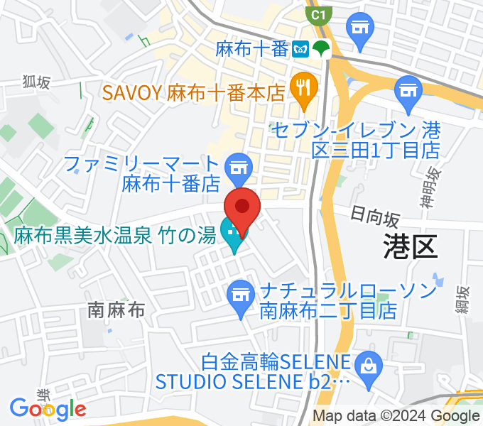 TOKYO麻布ミュージックセンターの場所