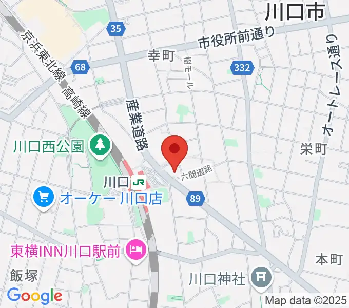 島村楽器 かわぐちキャスティ店の地図