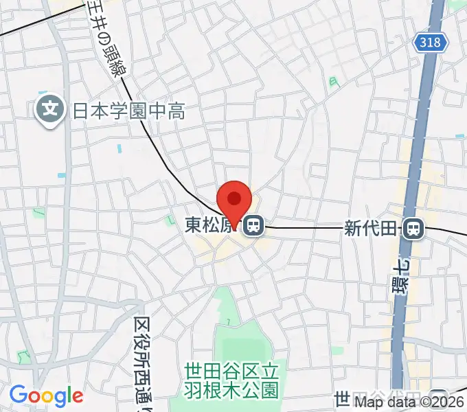 music studio MAYSの地図