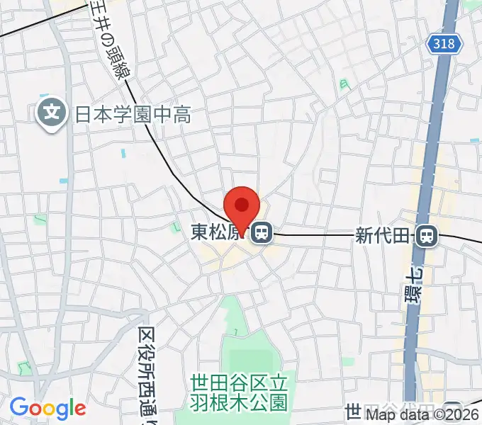 music studio MAYSの地図