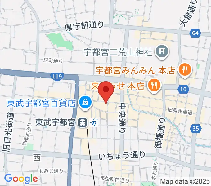 ミヤラジ 宇都宮コミュニティFMの地図