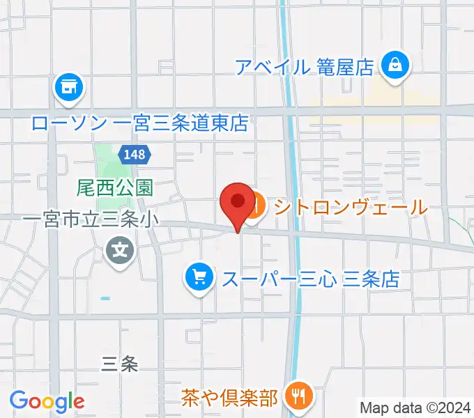 Guitar Shop SOUNDNINEの地図