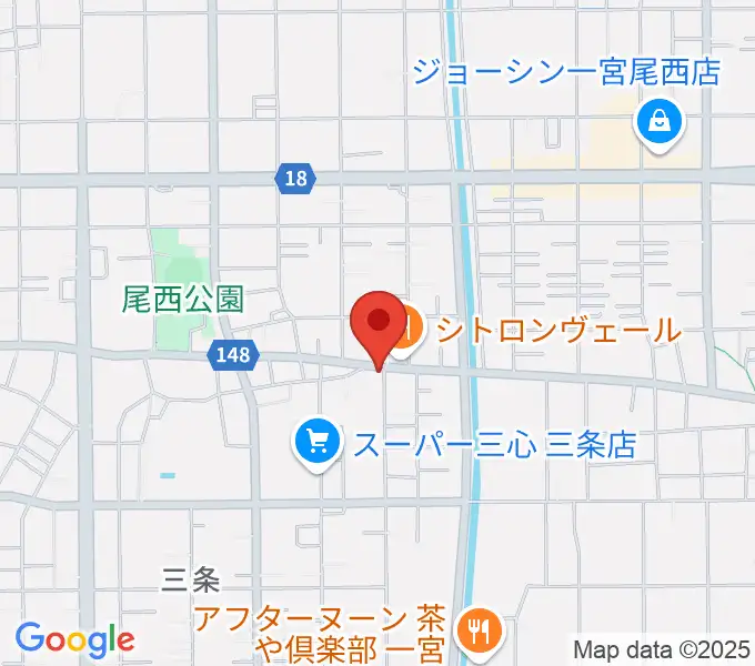 Guitar Shop SOUNDNINEの地図