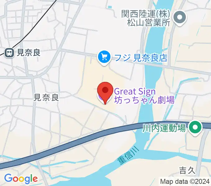 Great Sign 坊っちゃん劇場の地図