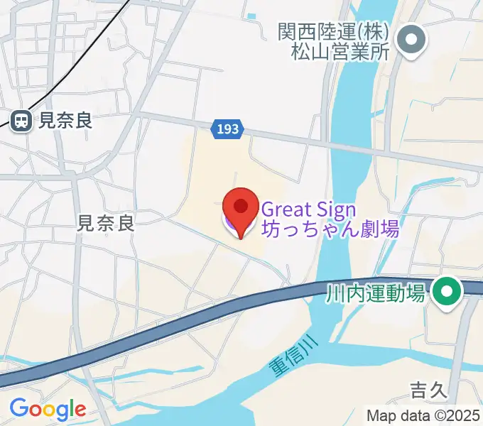 Great Sign 坊っちゃん劇場の地図