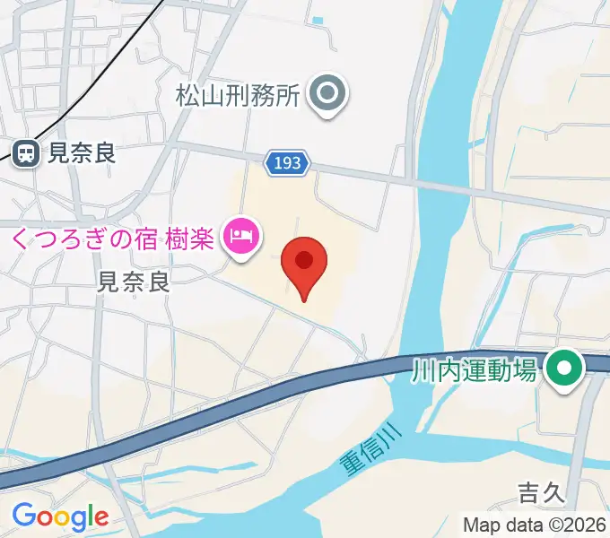 坊っちゃん劇場の地図