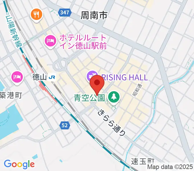 周南LIVE TAKUの地図