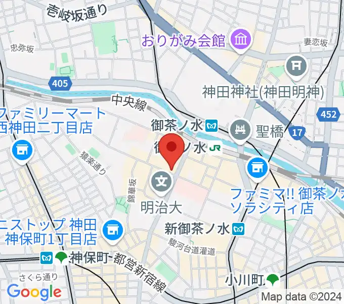 ディスクユニオン JazzTOKYOの地図