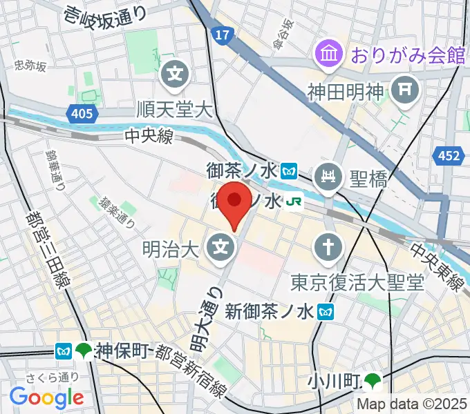 ディスクユニオン JazzTOKYOの地図