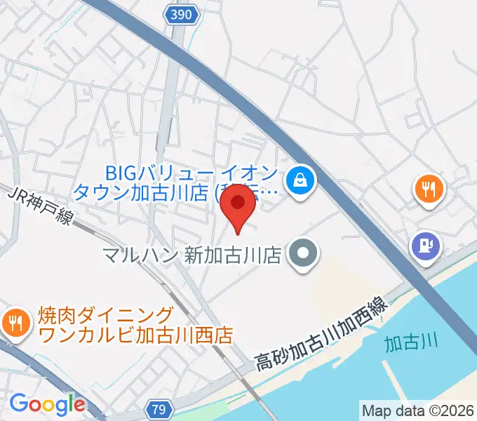 ブラウアー音楽練習場＆アカデミーの地図