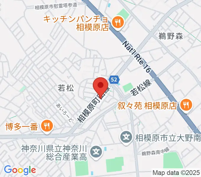 佐藤ヴァイオリンビオラ教室の地図