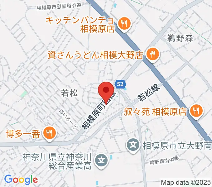 佐藤ヴァイオリンビオラ教室の地図