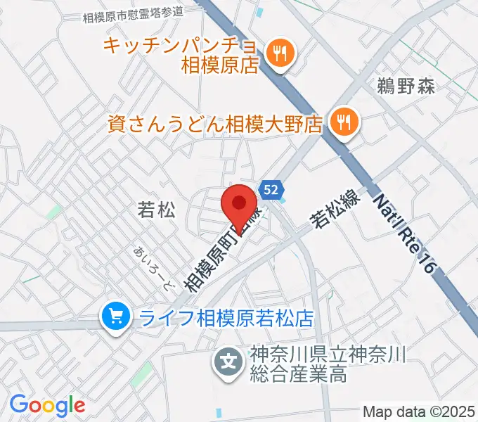 佐藤ヴァイオリンビオラ教室の地図