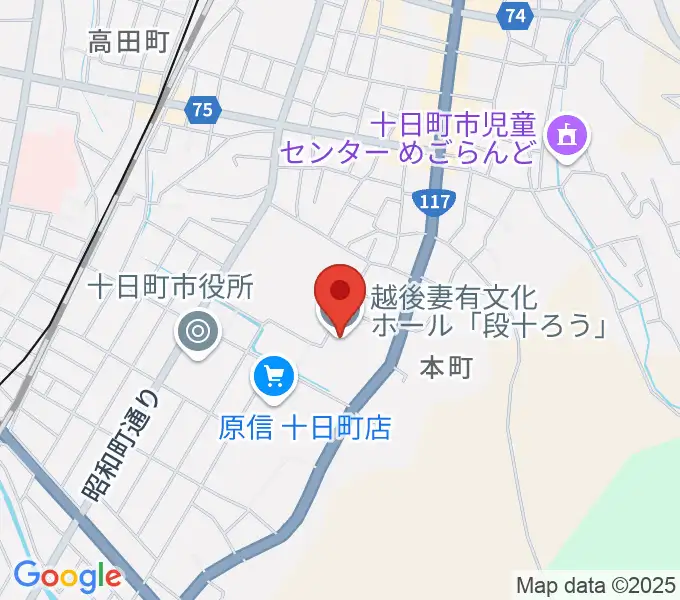 越後妻有文化ホール 段十ろうの地図