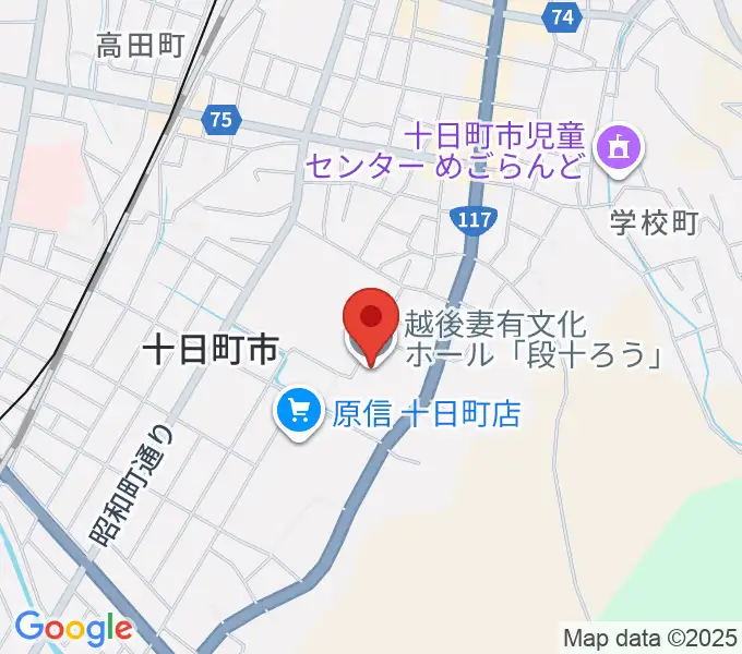 越後妻有文化ホール 段十ろうの地図