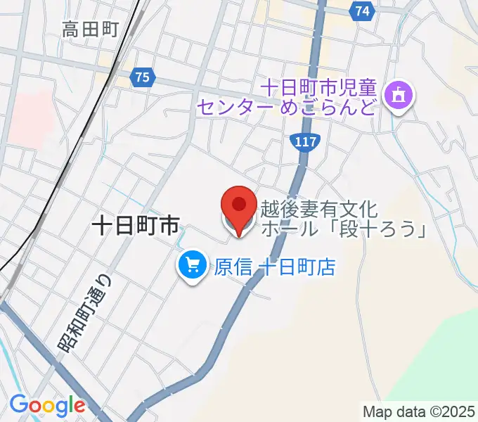 越後妻有文化ホール 段十ろうの地図