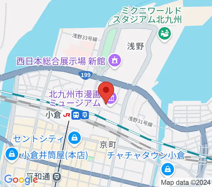 あるあるCityの地図