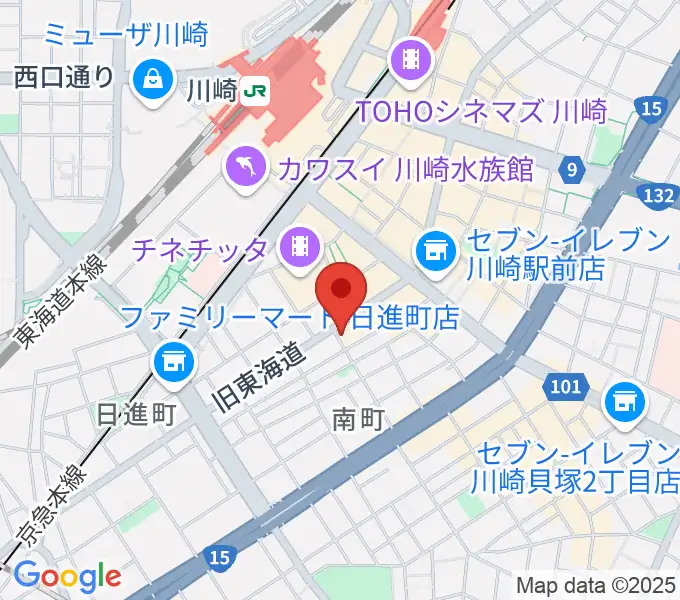 Public House ぴあにしもの地図