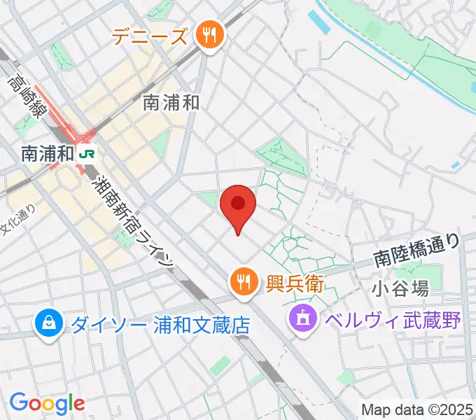 FREE SPACE ALIVEの地図