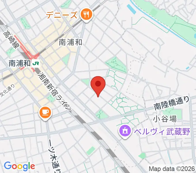 FREE SPACE ALIVEの地図