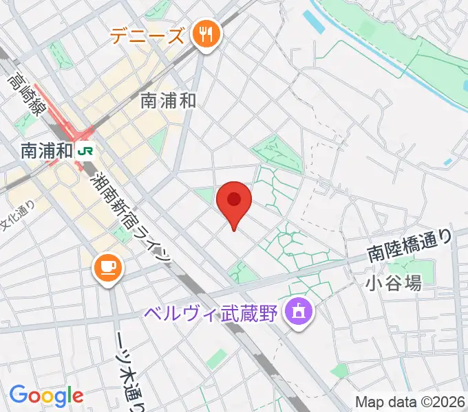 FREE SPACE ALIVEの地図