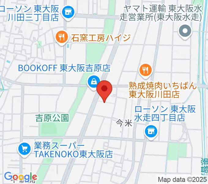 スタジオDMPの地図