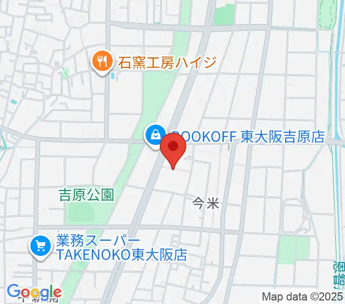 スタジオDMPの地図