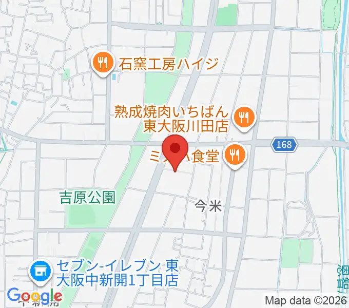スタジオDMPの地図