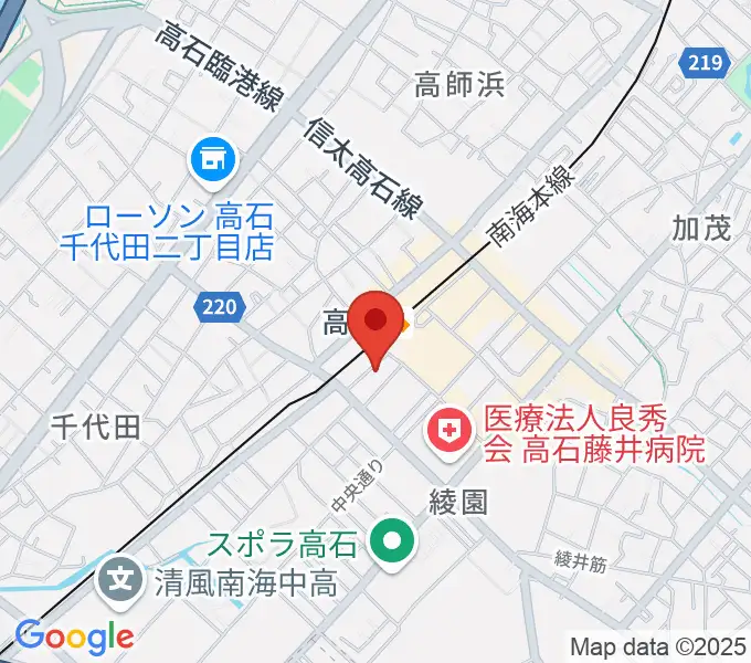 Studio EVERの地図