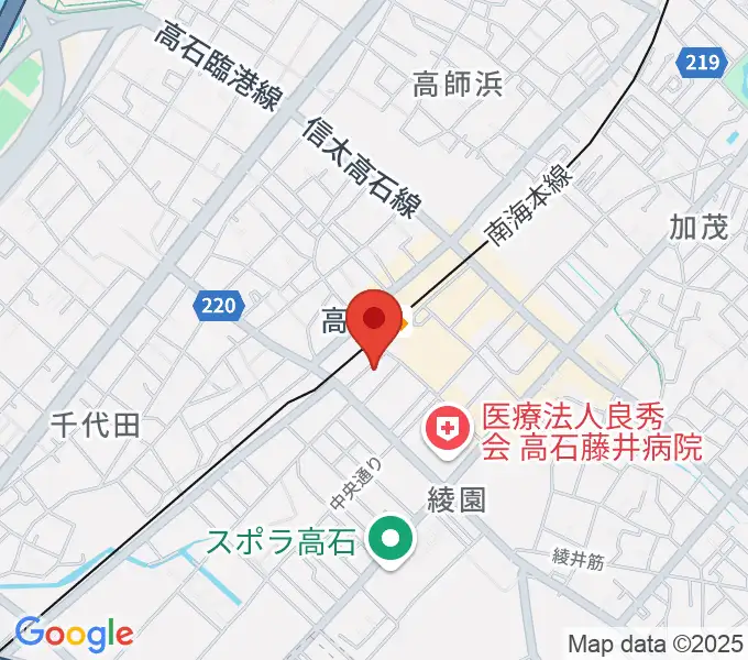 Studio EVERの地図