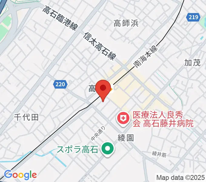 Studio EVERの地図