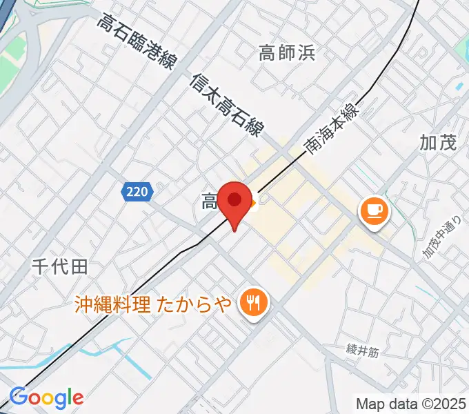 Studio EVERの地図