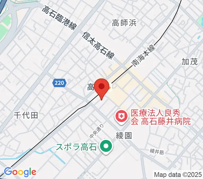 Studio EVERの地図