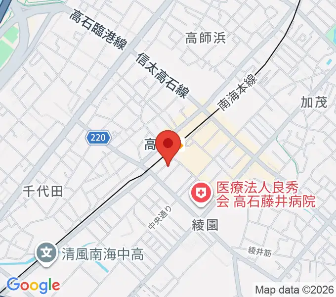 Studio EVERの地図