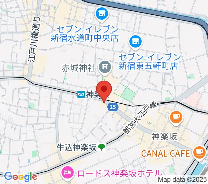 神楽音の地図
