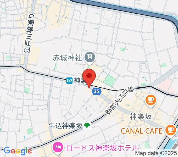 神楽音の地図
