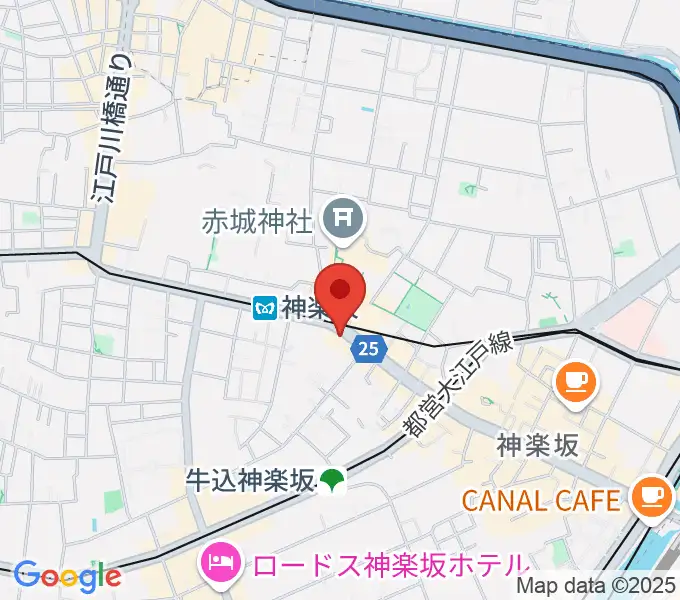 神楽音の地図