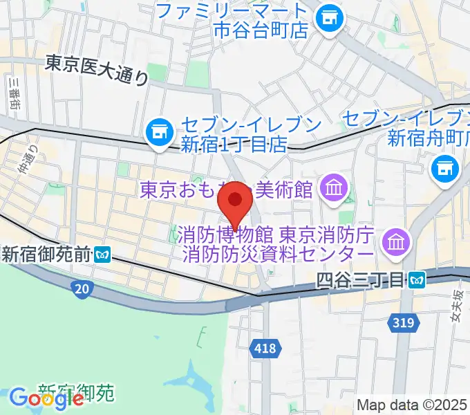 STUDIO Cross Edgeの地図