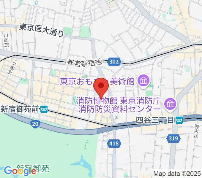 STUDIO Cross Edgeの地図